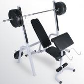 Banc de musculation multi exercices multifonction appareil de fitness