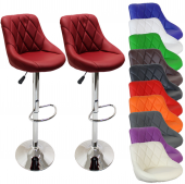 Tabouret de bar x2 - 10 coloris