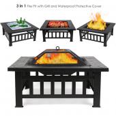 Brasero terrasse 3 en 1