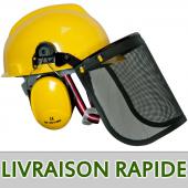 Casque debroussaillage