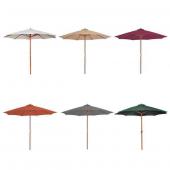 Parasol bois 3m - coloris