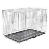 Cage caisse chien - 121 x 74 x 83 cm