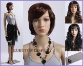 Mannequin Femme Colle + perruques