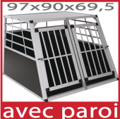 Cage transport chien - 97x90x70cm