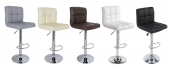 2x Tabourets de Bar Stools Chaise Fauteuil Cuisine Design et Hauteur