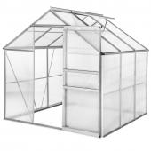 Serre de jardin polycarbonate - 3,70m²