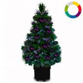 Sapin de Noël avec jeu de couleur - 9 effets d'éclairage différents! 9