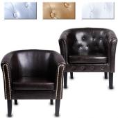 Fauteuil Chesterfield x2