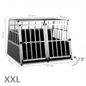 Cage transport chien - 97x90x70cm