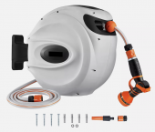 Enrouleur tuyau arrosage 25m