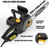 Tronçonneuse électrique 2400W