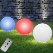 Lampe boule solaire LED