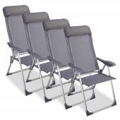 Chaises pliantes camping - x4