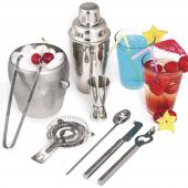 Set shaker cocktail 500 ml bar 8 accessoires