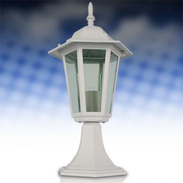 Lampadaire jardin lanterne lampe éclairage luminaires d'extérieur CHOIX COULEURS / Blanc