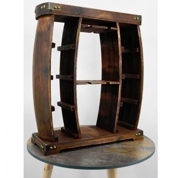 Casier bouteilles fait main / Verre et bouteille armoire