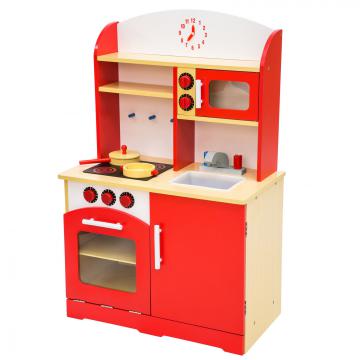 Cuisine en bois pour des enfants - www.abc-prix.com