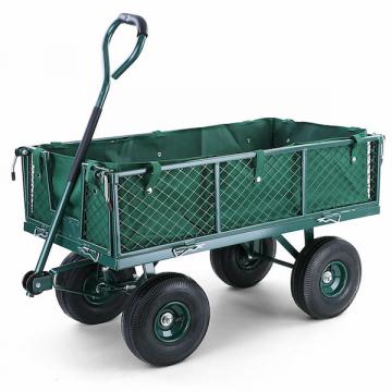 Chariot de jardin - chariot de jardin 4 roues - chariot transport-1