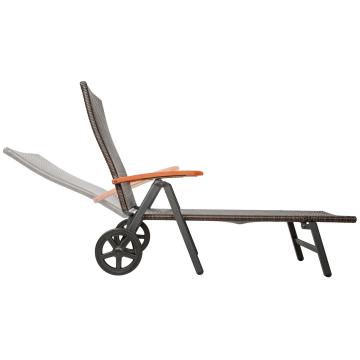 Transat jardin - transat pas cher - chaise longue pliante