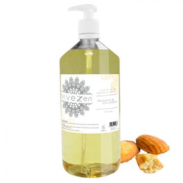 HUILE DE MASSAGE, MODELAGE 100% VÉGÉTALE 200 ML OU 1L / 16 PARFUMS / 1 Litre - Madeleine de notre enfance