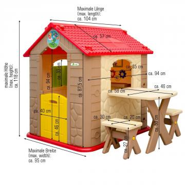 cabane de jardin enfants - maisonnette enfants