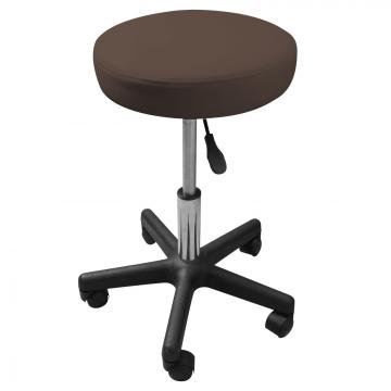 Tabouret roulette massage cabinet médical selle soins esthetique CHOIX / Marron clair