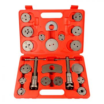 Coffret d'outils repousse piston étrier de frein 22 pièces avec mallett