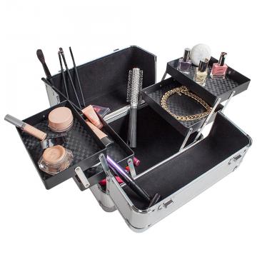 VALISE COFFRE MAQUILLAGE / Gris