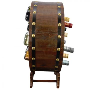 Casier bouteilles fait main / Grand canon rond