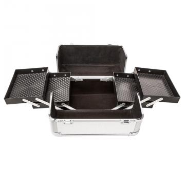 VALISE COFFRE MAQUILLAGE / Gris