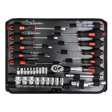 Mallette à outils 500 pièces morceau valise coffret boite caisse set