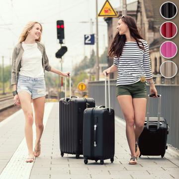 Valise rigide x3 / Rose