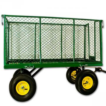 Chariot de jardin - chariot de jardin 4 roues - remorque de jardin