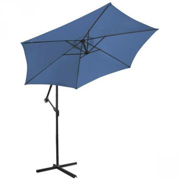 Parasol déporté - parasol deporte inclinable - parasol déporté solde-Bleu4