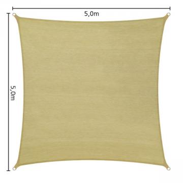 Voile d'ombrage carre - Filet d'ombrage - Toile ombrage