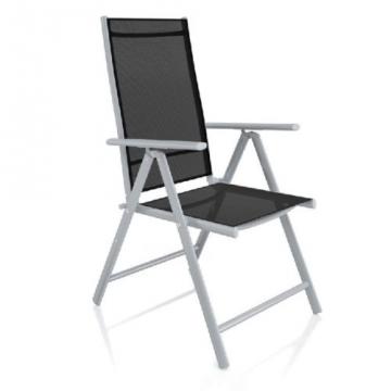 Salon Ensemble Mobilier de Jardin alu+verre,  8 chaises