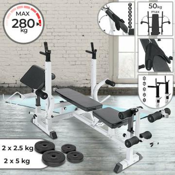 Banc de musculation - banc de musculation pliable-1