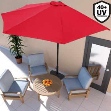 Parasol bois 3m - parasol pas cher - soldes parasol