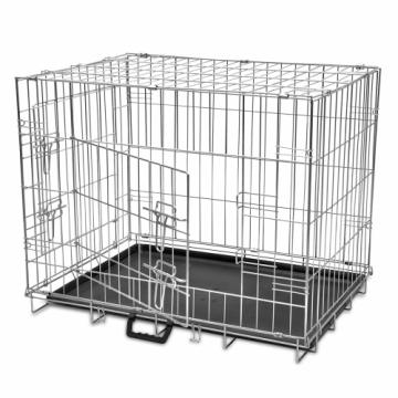 Cage en métal pliable - L, 76 x 55 x 61 cm