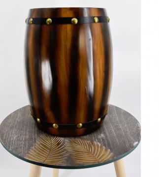 Casier bouteilles fait main / Demi tonneau support
