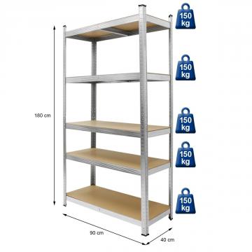 Etagere garage - Armoire metallique - Etagere charge lourde