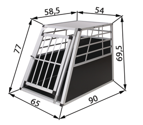 Cage de transport pour chien - Caisse chien - Caisse de transport