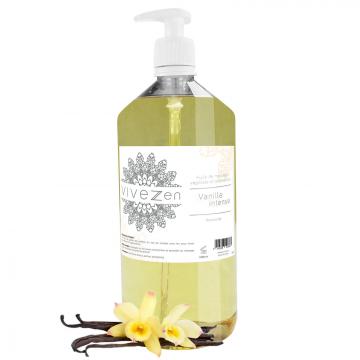 HUILE DE MASSAGE, MODELAGE 100% VÉGÉTALE 200 ML OU 1L / 16 PARFUMS / 1 Litre - vanille intense