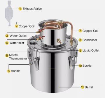 Distillateur - 30  litres - 5