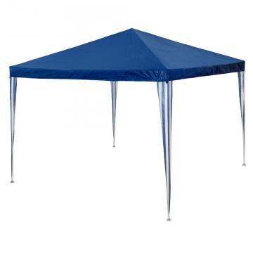 Tonnelle de jardin - 3x3 m (sans côté) - 3 coloris / Bleu