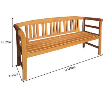 Banc exterieur - banc de jardin - banquette jardin-2