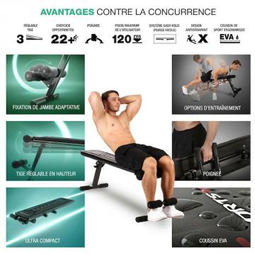 banc musculation - banc muscu - barre dips-5