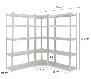 Etagere garage - Armoire metallique - Etagere charge lourde-3