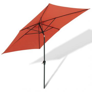 Parasol parapluie 3 x 2 m - Coul. au choix / Terracotta