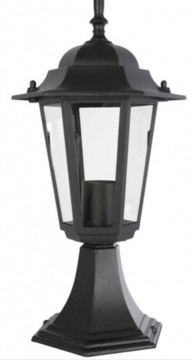 Lampadaire jardin lanterne lampe éclairage luminaires d'extérieur CHOIX COULEURS / Noir